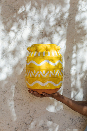 
                  
                    Vase Taffukt - yellow
                  
                