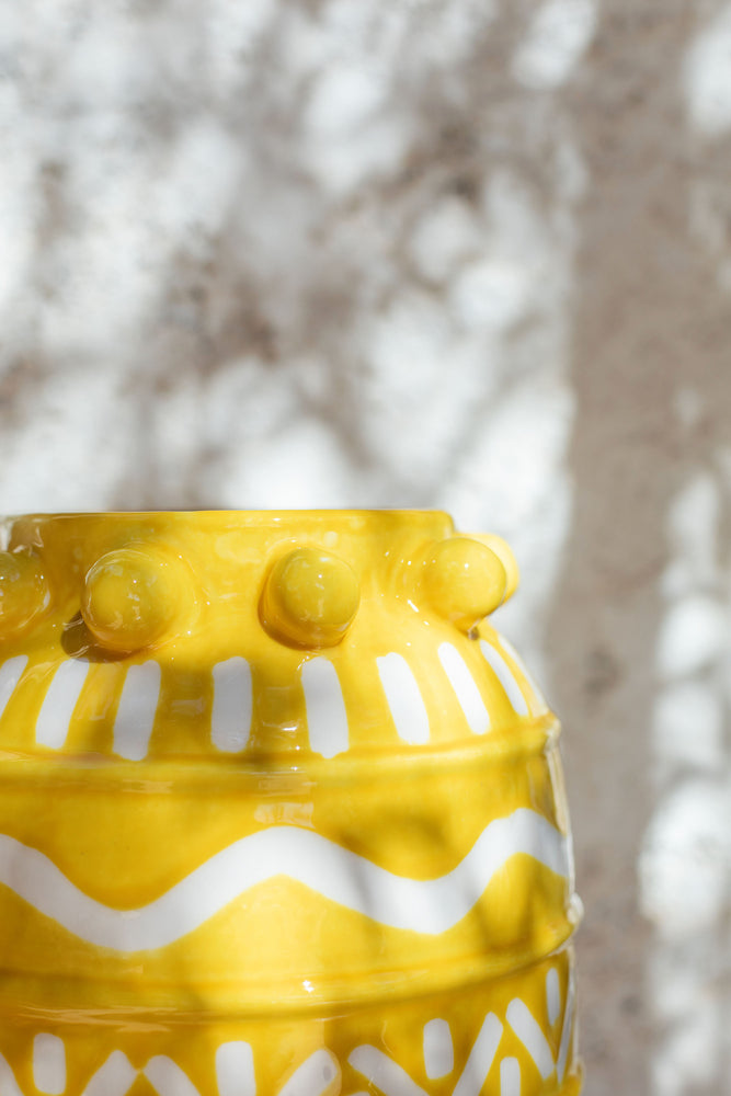 
                  
                    Vase Taffukt - yellow
                  
                