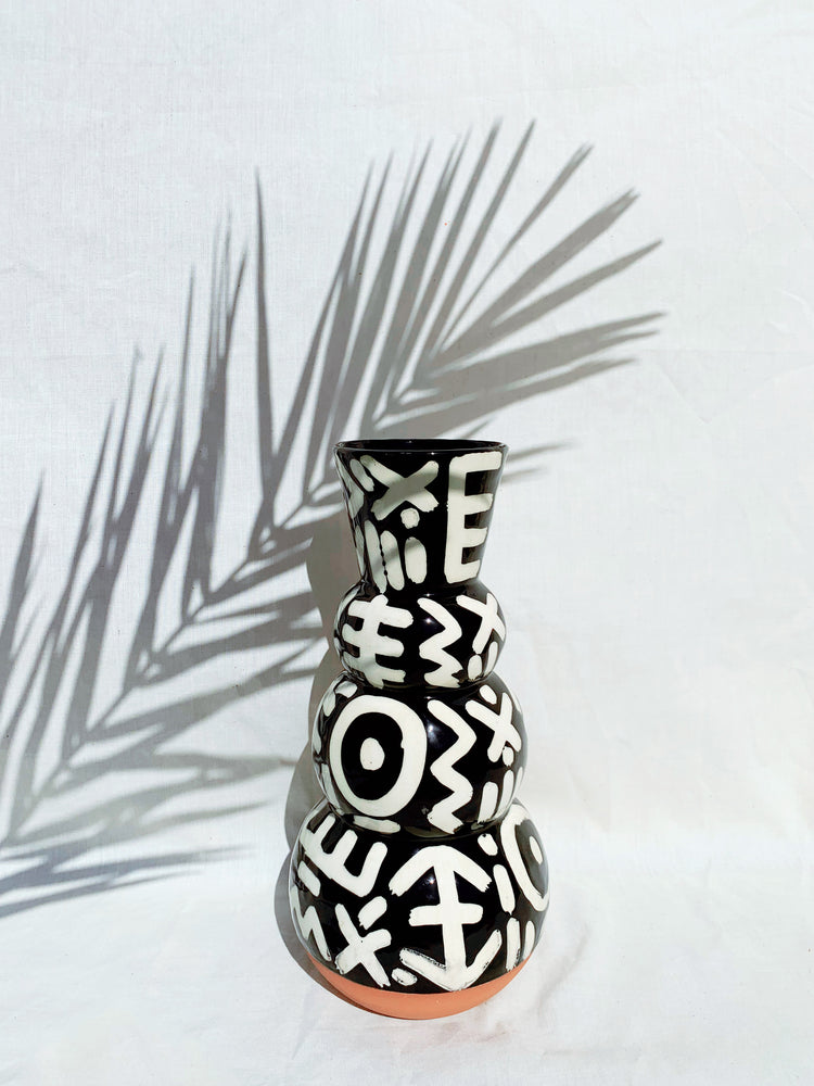 Bogolan vase no. 3 - Ama